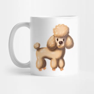 Cute Poodle Drawing Mug